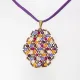 Symphony - Malvina Oval-Purple Suedine - 1